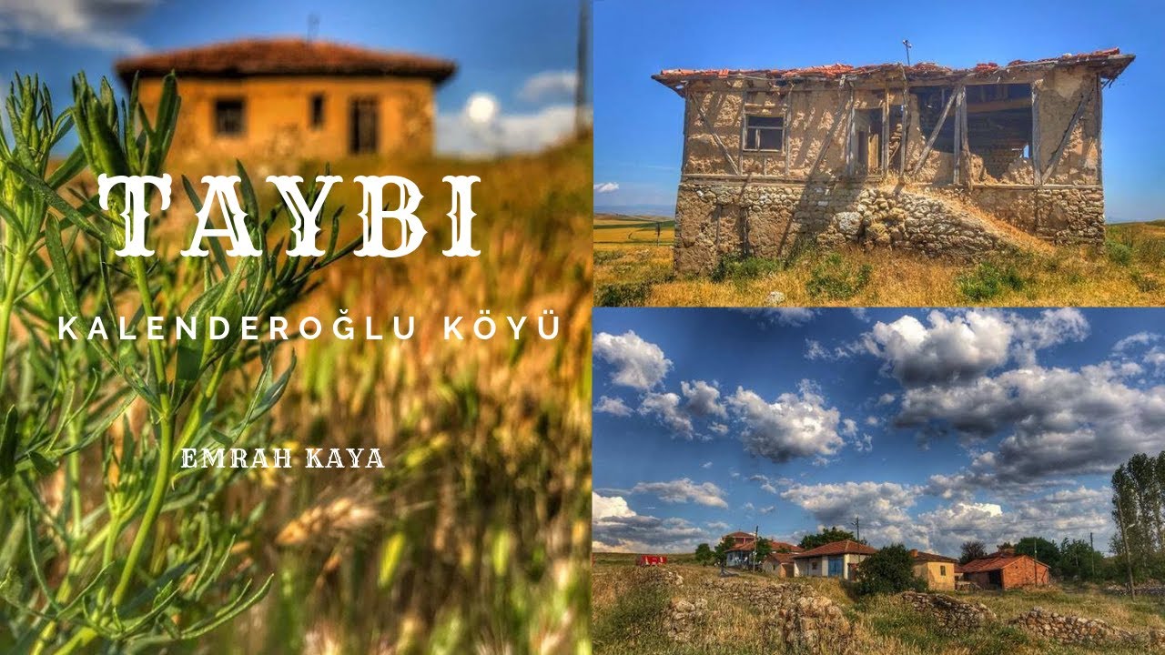 TAYBI KALENDEROĞLU KÖYÜ 2019