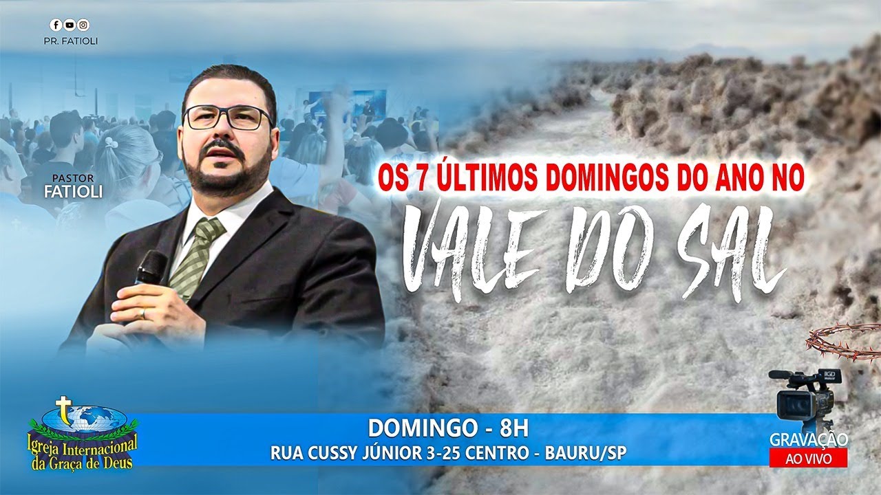 PR. FATIOLI - DOMINGO NO VALE DO SAL - SANTA CEIA - 14/12/2025