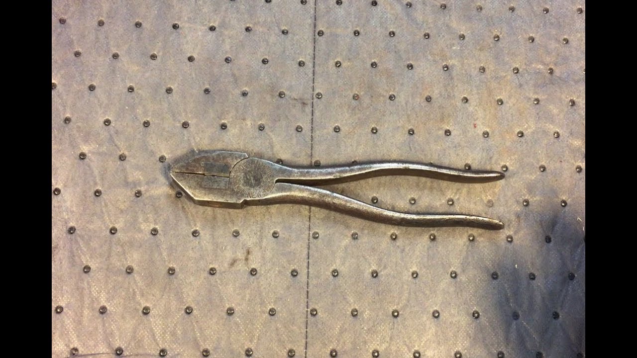 NEVERSLIP Antique Pliers Restoration.