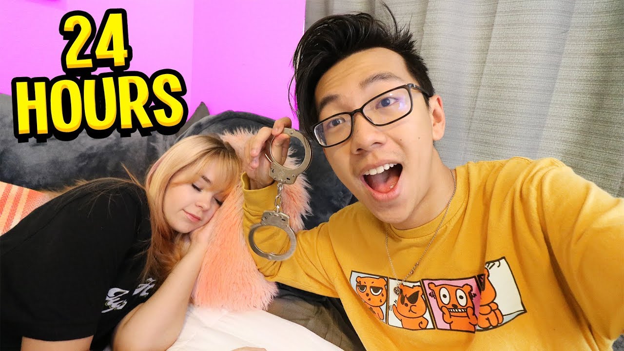 I Was Handcuffed To My GIRLFRIEND For 24 Hours..