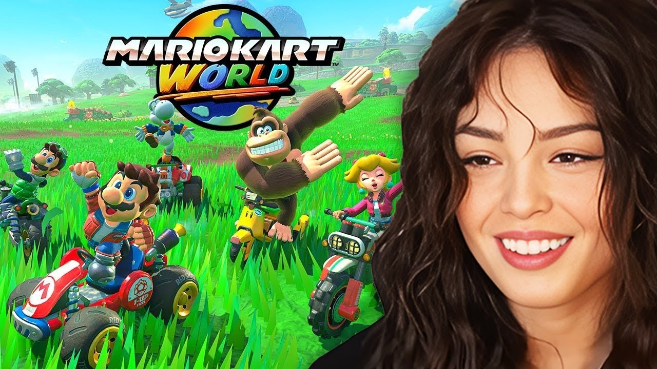 Valkyrae Plays MARIO KART WORLD! (Nintendo Switch 2)