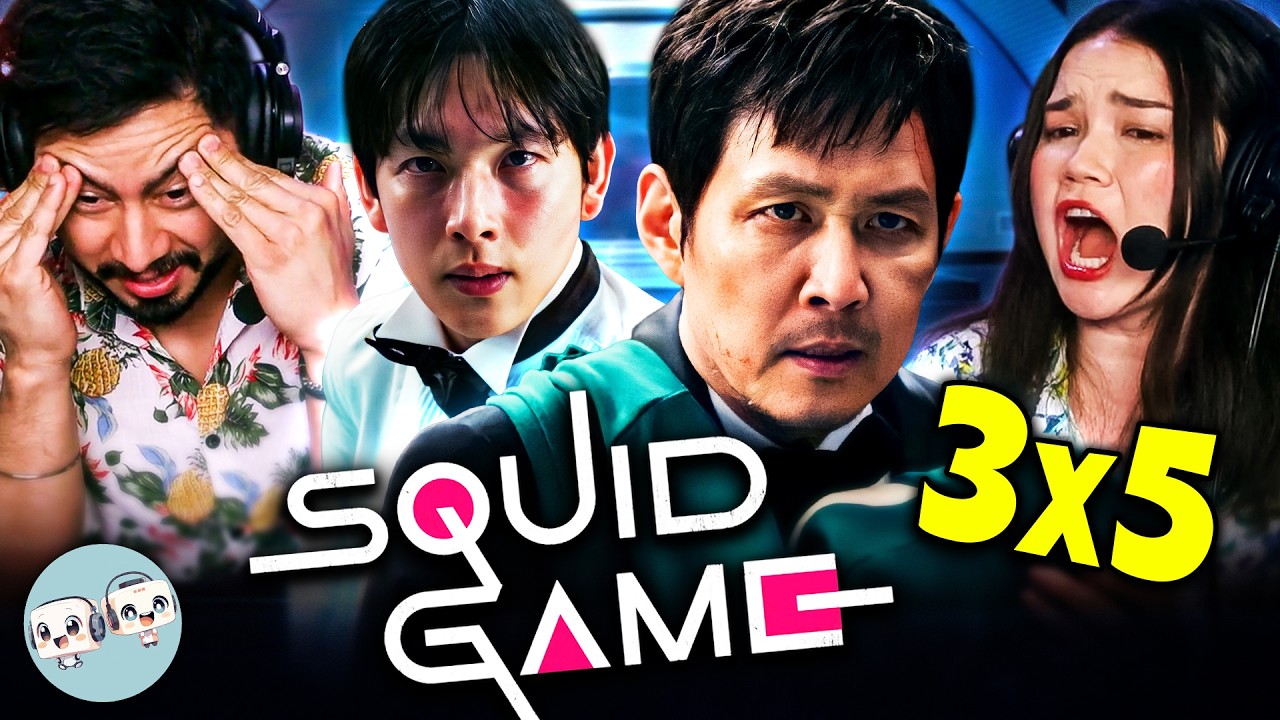 SQUID GAME 3x5 Reaction! | Netflix