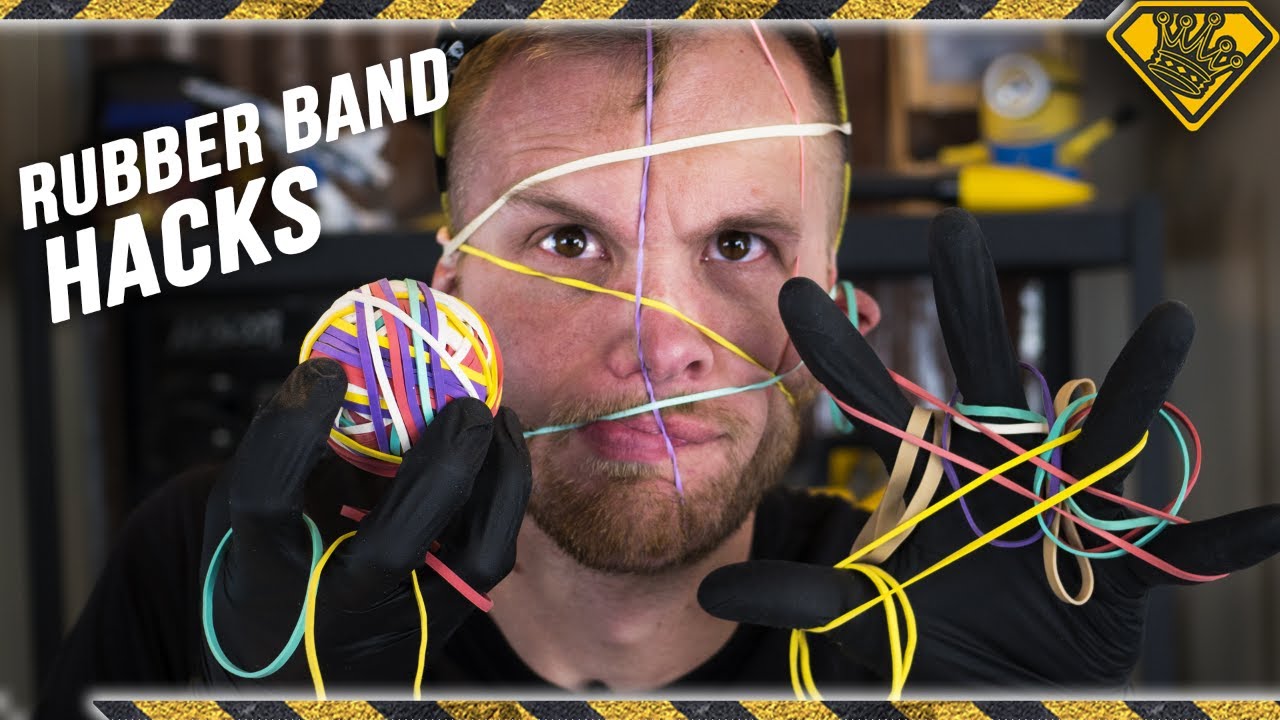 Viral Rubber Band Life Hacks TESTED