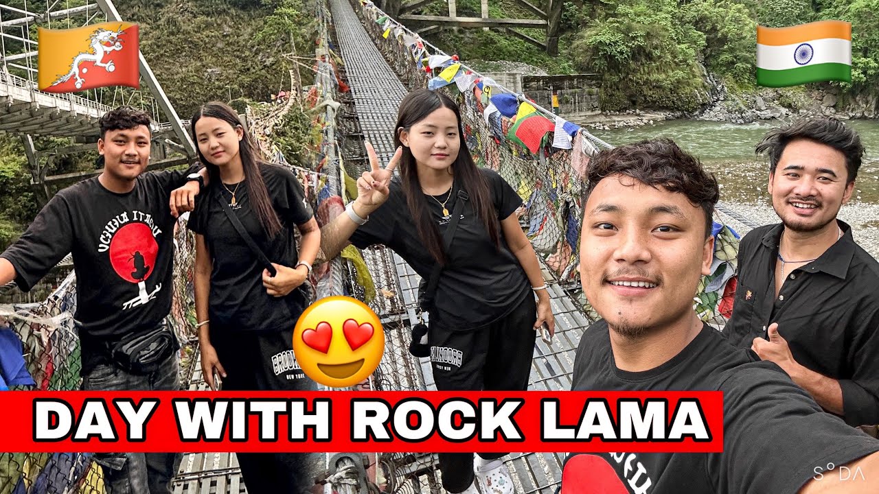 With @rock lama in #Bhutan 🇧🇹#vlog2 (I spoke in Hindi )