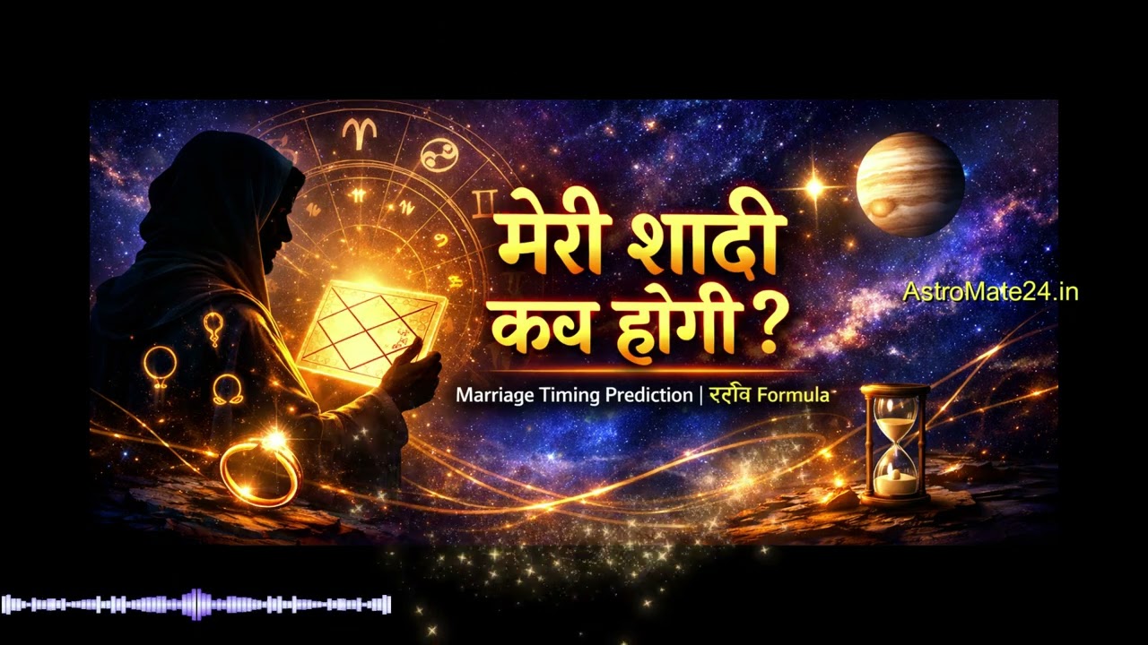 Marriage Timing Prediction: Meri shadi kab hogi? (Satik Formula)