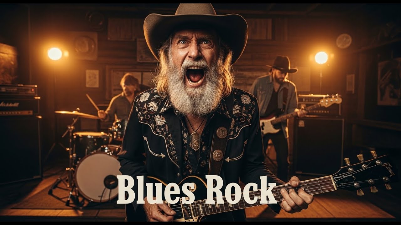 ZZ Top, Muddy Waters, BB King, Eric Clapton – Classic Rock Blues with Powerful Vocals Vol.6