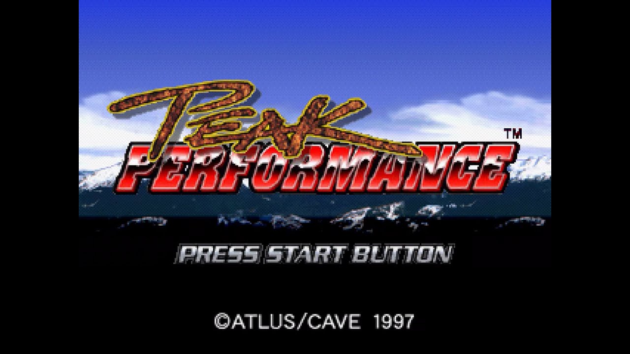 PSX Longplay [768] Peak Performance (US)