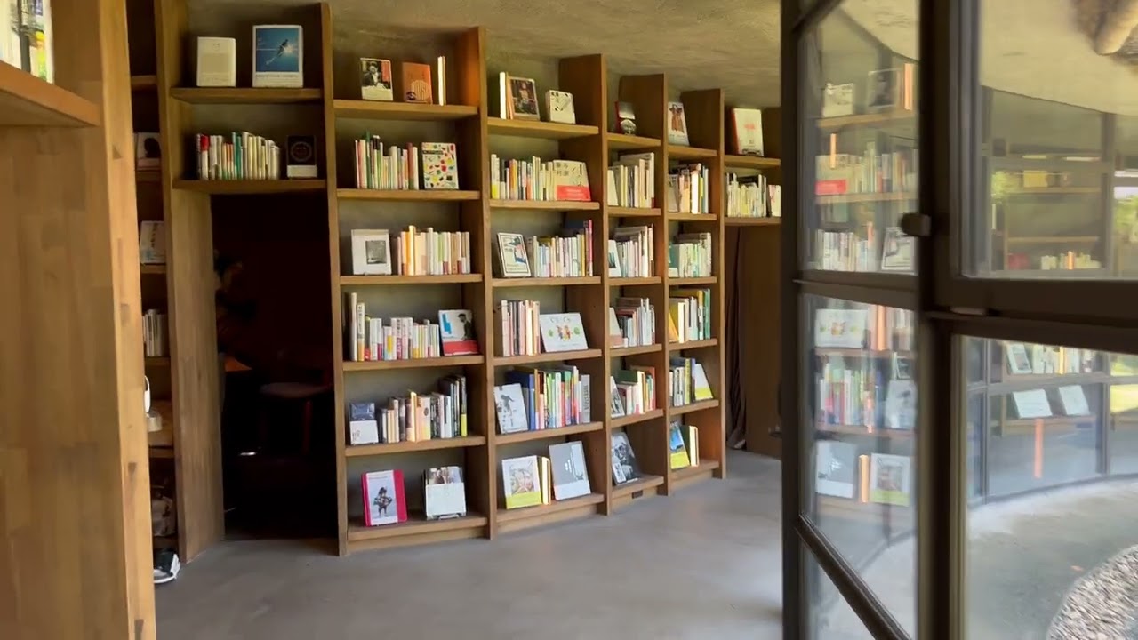 Hiroshi Nakamura's Underground Library 1  中村拓志設計＠地中図書館 KURKKU FIELDS