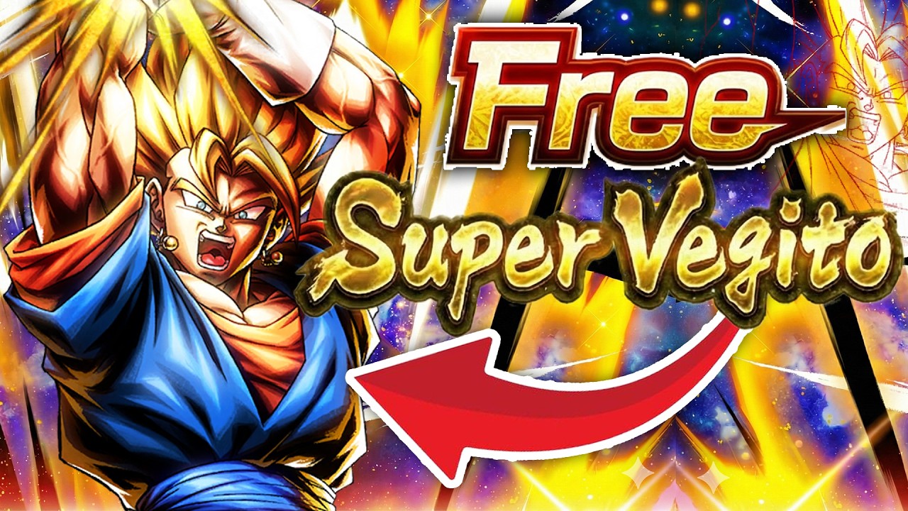 Using The New LEGEND SUPER VEGITO for FREE! (Dragon Ball Legends)