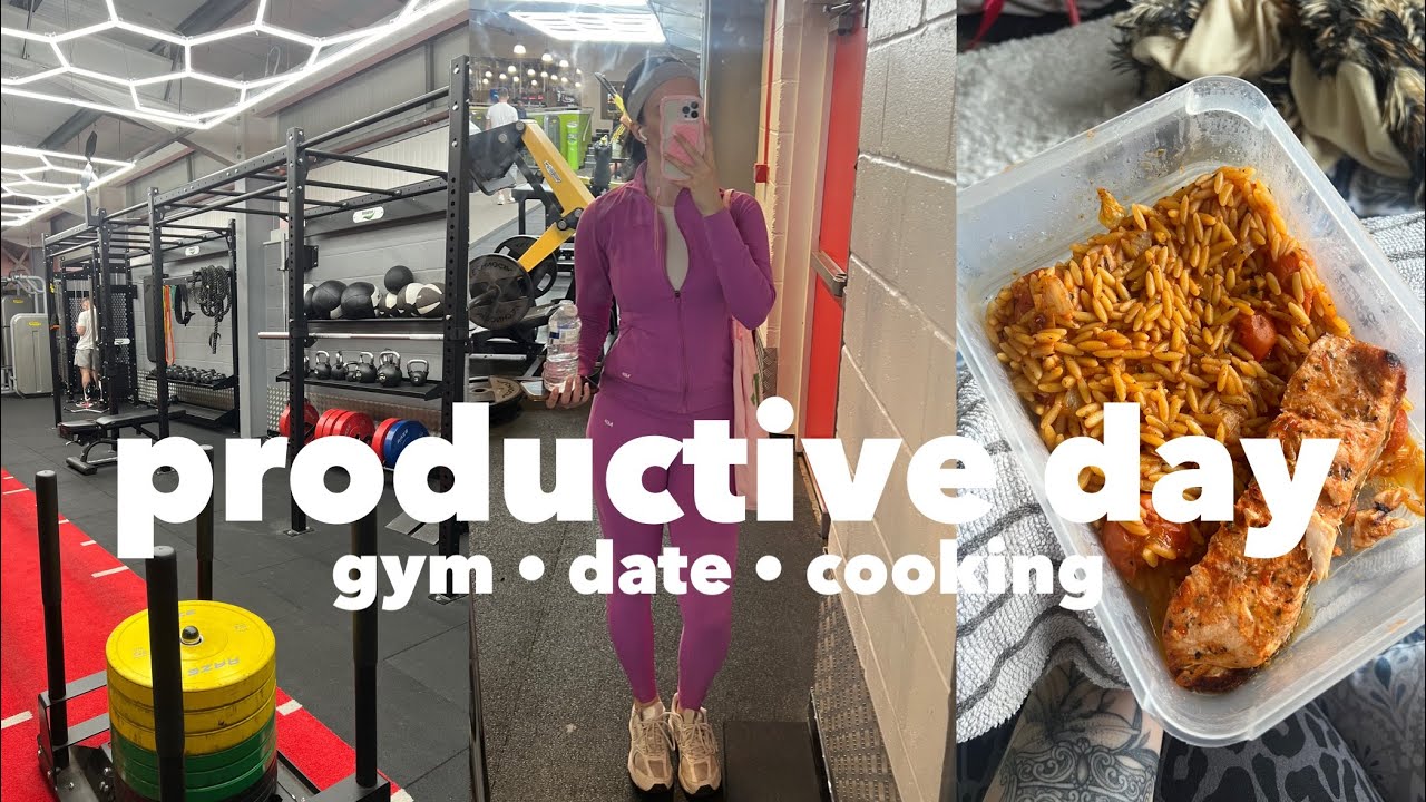 Productive day in my life *going to the gym alone* vlog