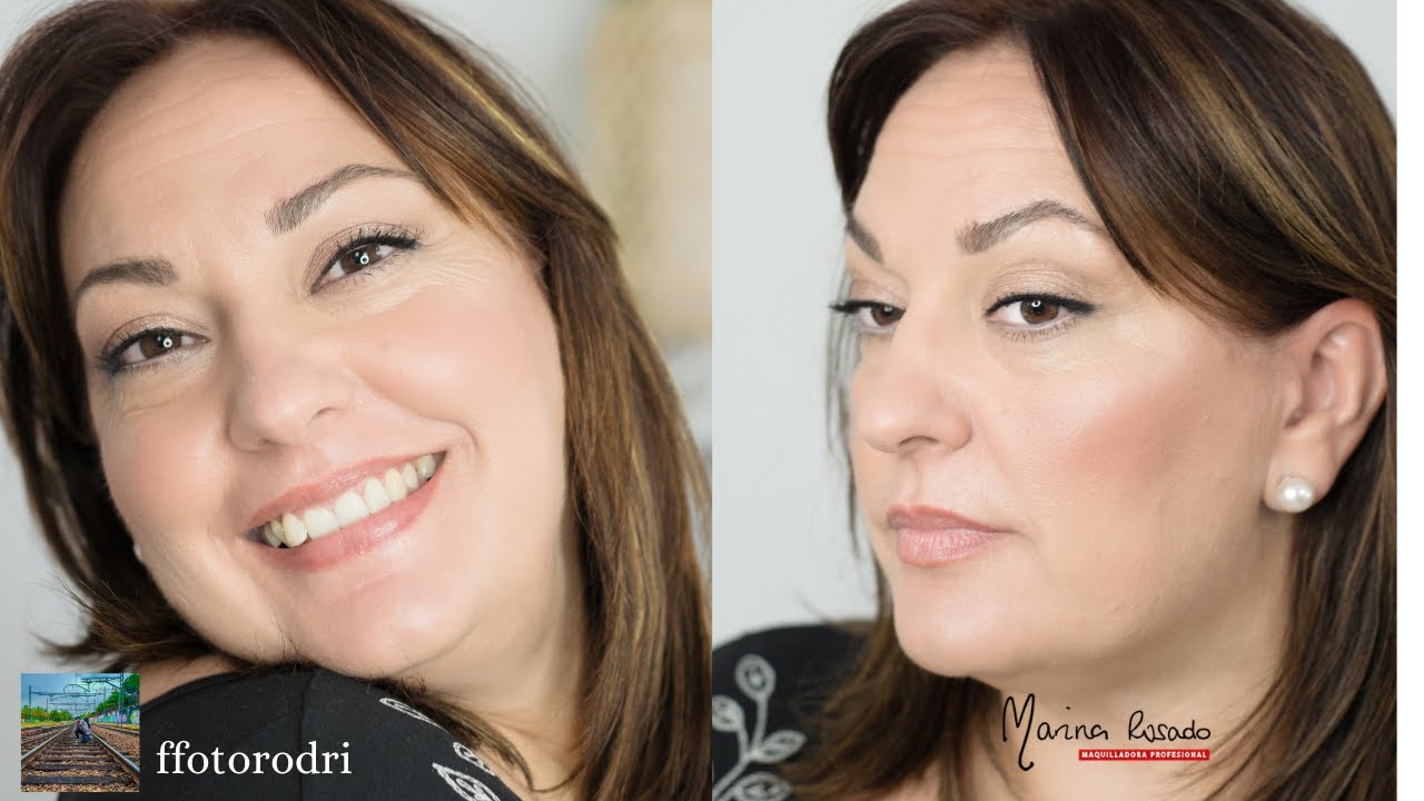 Maquillaje piel madura para fotos, maquillaje natural