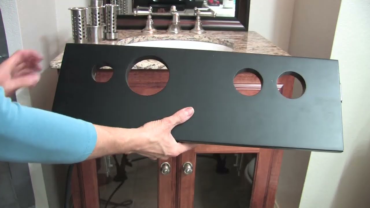 How to install a Power strip to the Vanity Valet Secret (VVS+)
