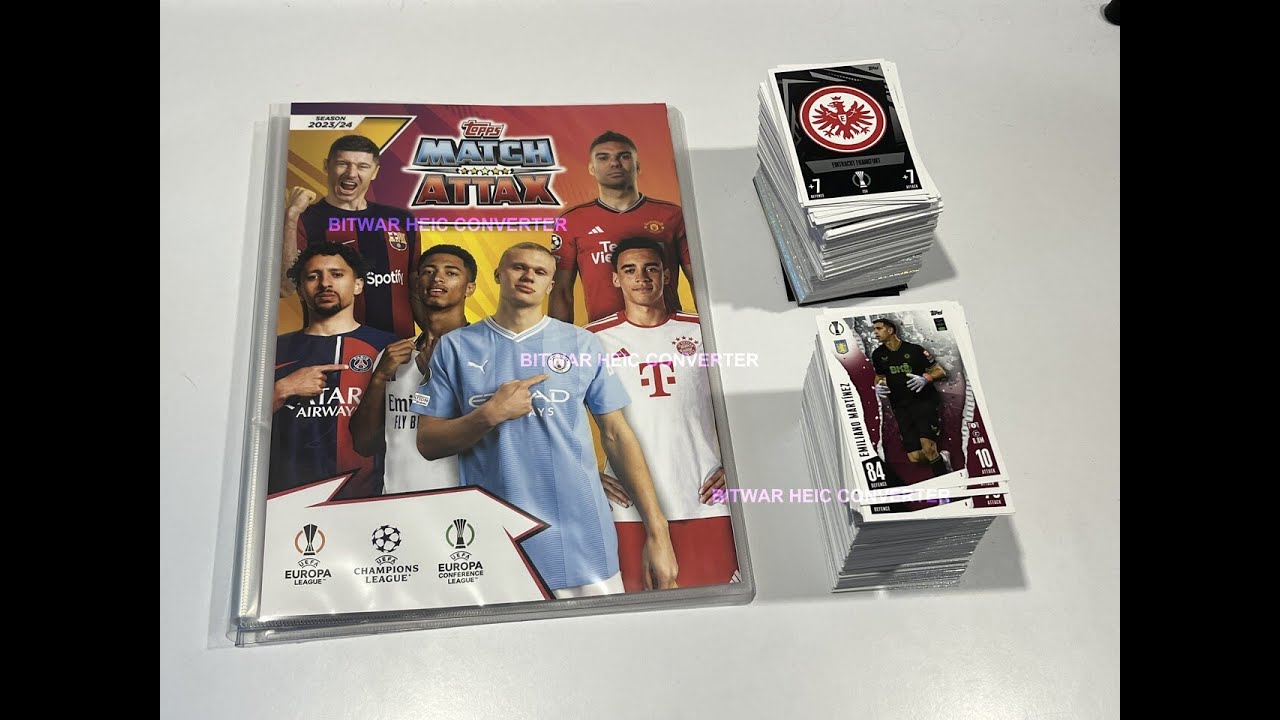 TOPPS MATCH ATTAX UEFA CHAMPIONS LEAGUE 2023/24 #6| UZUPEŁNIANIE ALBUMU