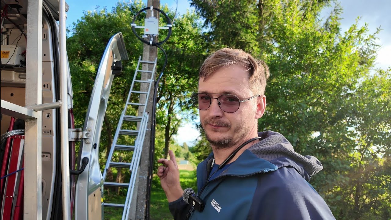 Vlog Światłowodzisty 149 | Sierpniowa akcja słupowa
