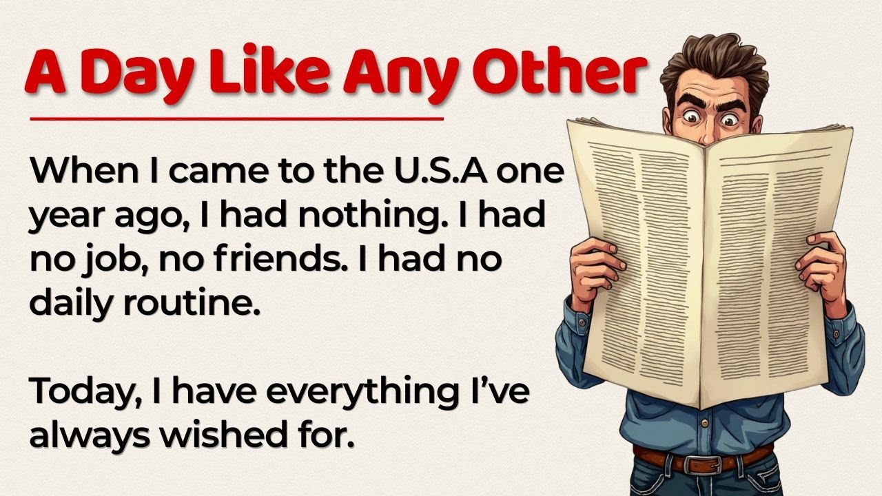 Just Another Day | Learn English | English Stories for Beginners (A1–A2)