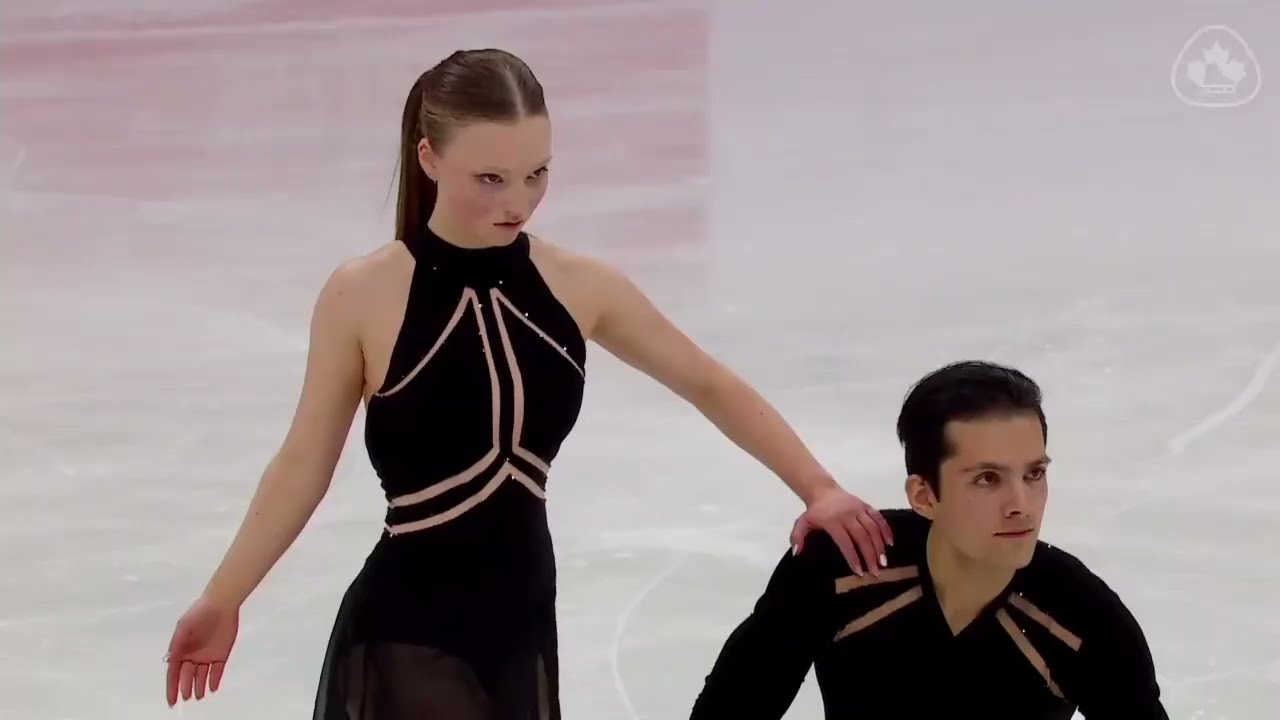 Ava Kemp and Yohnatan Elizarov SP 2026 Canadian National Skating Championships