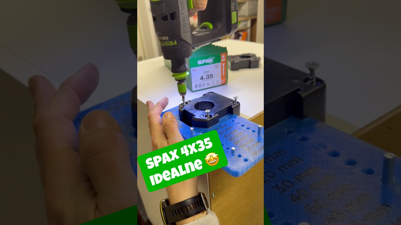 [Wsp&oacute;łpraca reklamowa] Z każdą chwilą lubimy się coraz bardziej. #spax #axilo #spacetool #festool