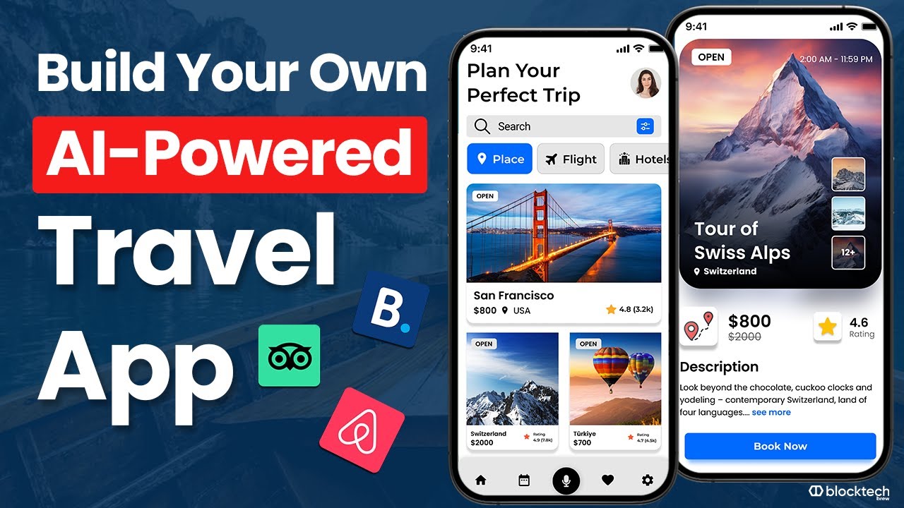Build your own AI-Powered Travel App | Travel Planning App Development