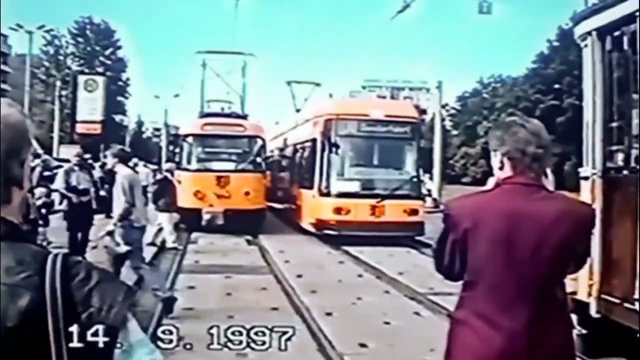 Damals war's,1996/97 Strab.in Dresden
