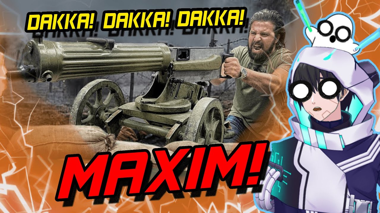 ЭТО ОРУДИЕ С ВОДЯНЫМ ОХЛАЖДЕНИЕМ?! | The Maxim React