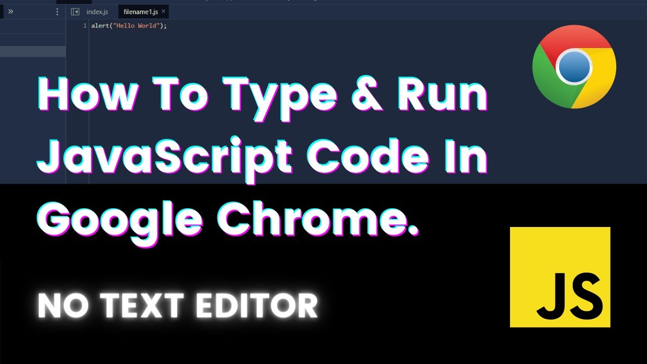 Как запустить JavaScript в Google Chrome | Инструменты разработчика Chrome
