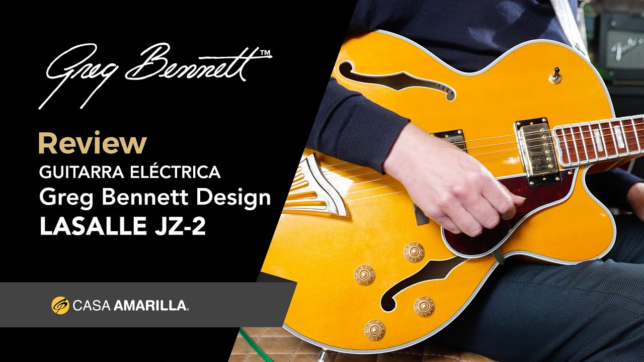 Review Guitarra Eléctrica Greg Bennett Design Lasalle JZ-2 (Pedro Rodríguez)