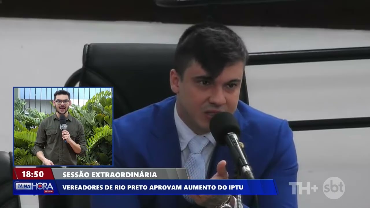 Vereador de Rio Preto aprovam projeto que aumenta o IPTU em até 20%