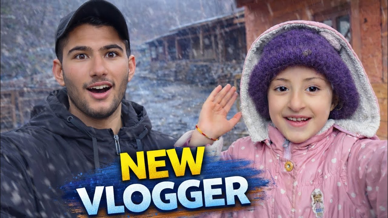 My Little Sister Started My Vlog 😢 | Rainy Village Life in Neelum Valley | ShowBoo 