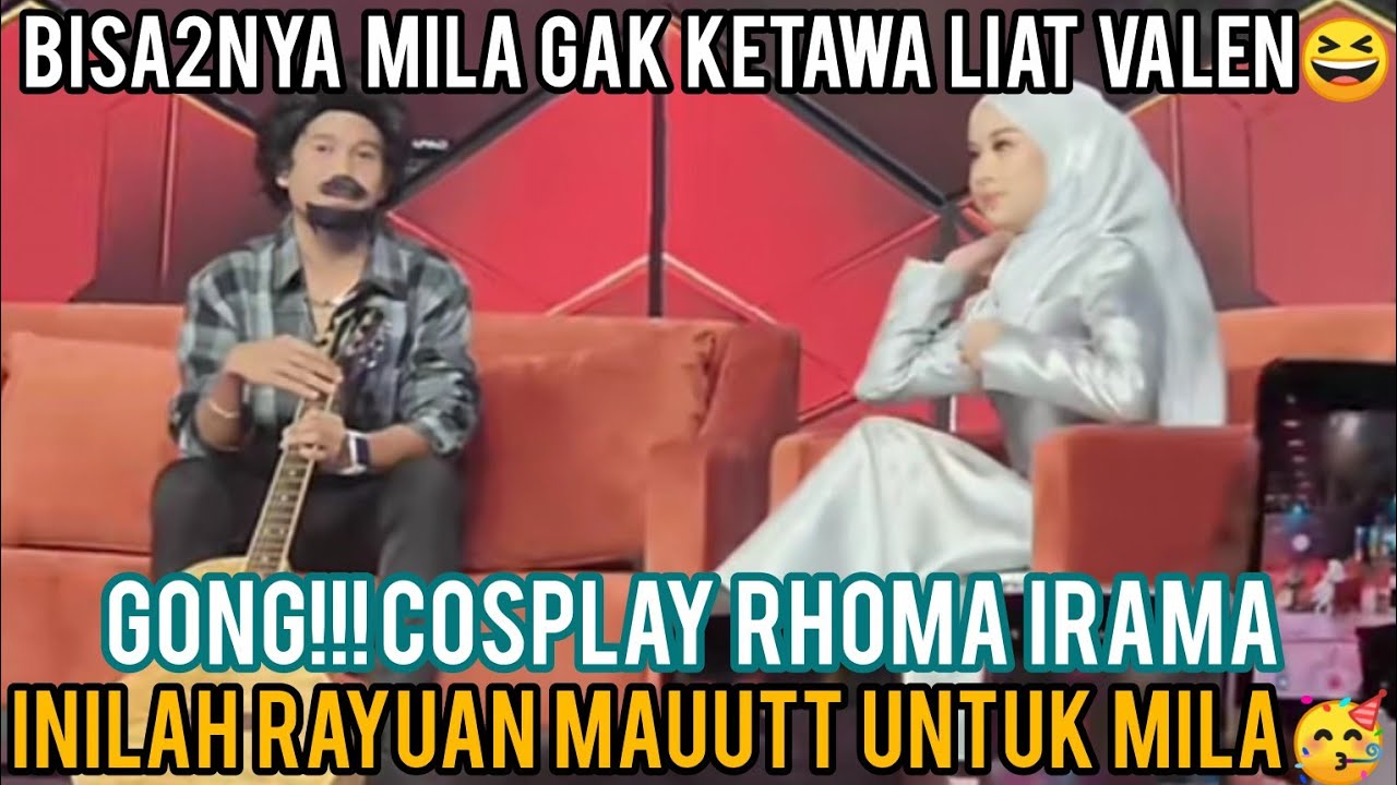 KOCAK POOL VALEN & MILA ACTING FILM JADUL RHOMA IRAMA. VALEN BERI RAYUAN MAUT KE MILA