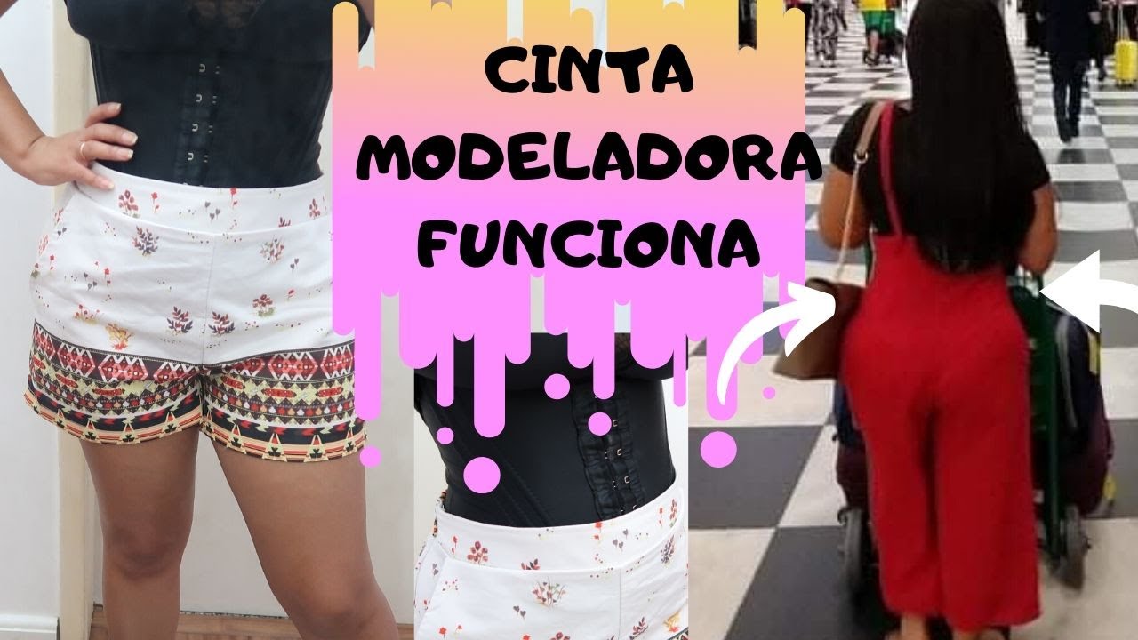 CINTA MODELADORA FUNCIONA MESMO? EMAGRECE? MEU ANTES E DEPOIS