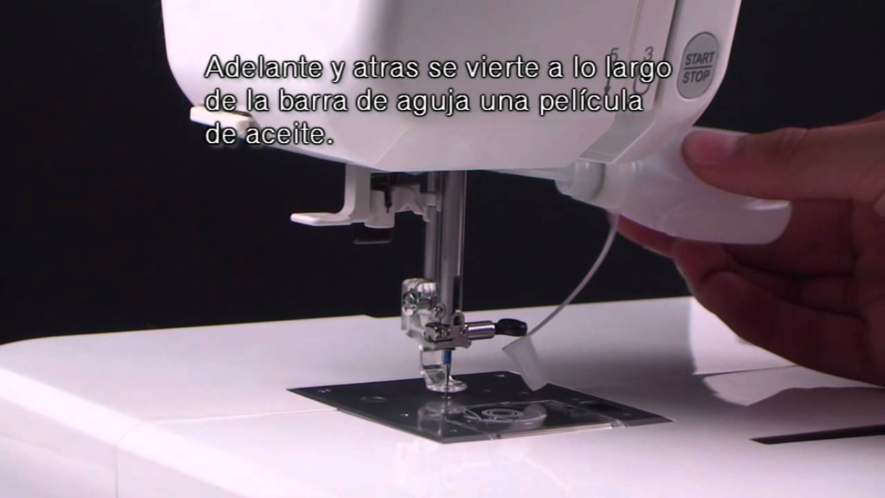 Lubricación Preventiva Bordadora Janome MC200E