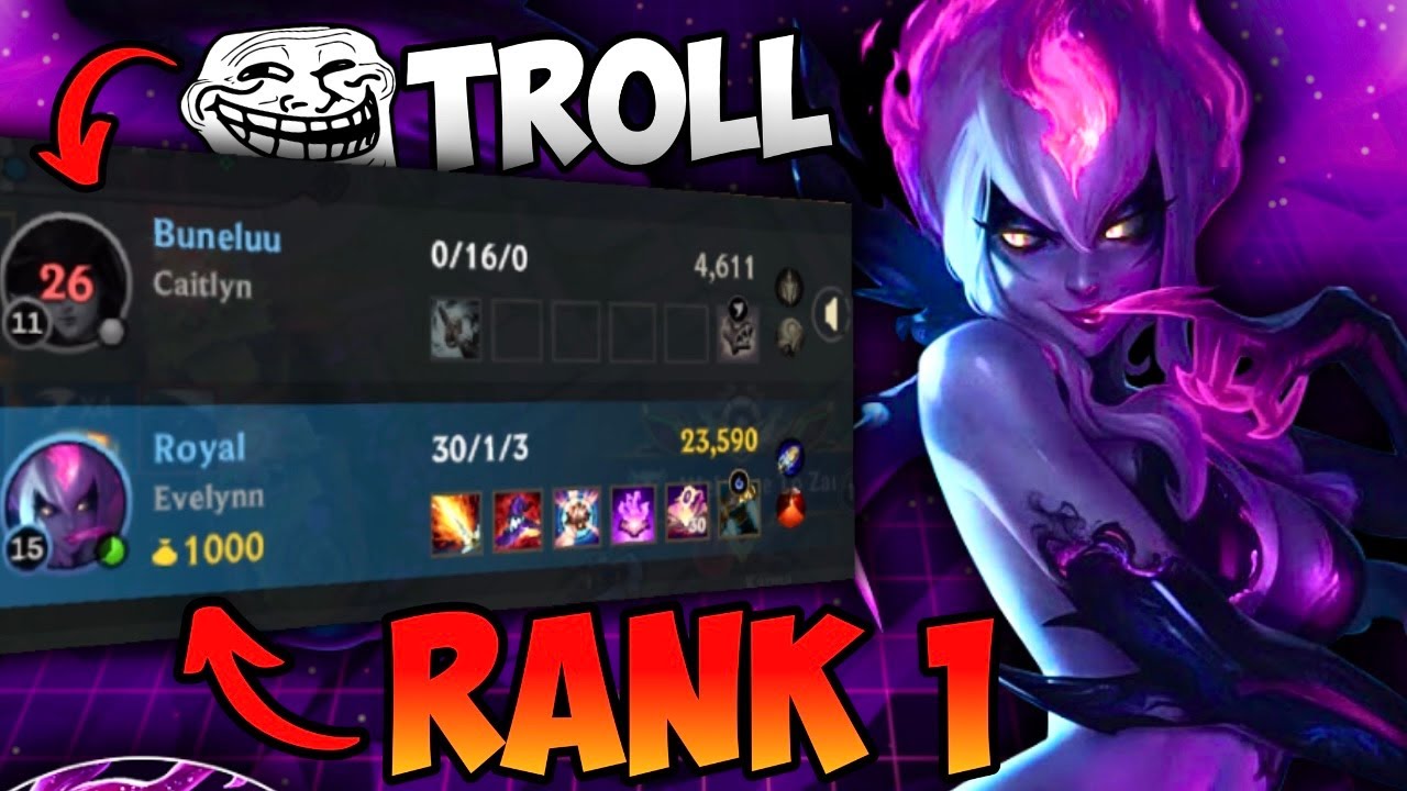 Wild Rift: ПЕРЕНОС ТРОЛЛЕЙ с усиленной ЭВЕЛИН