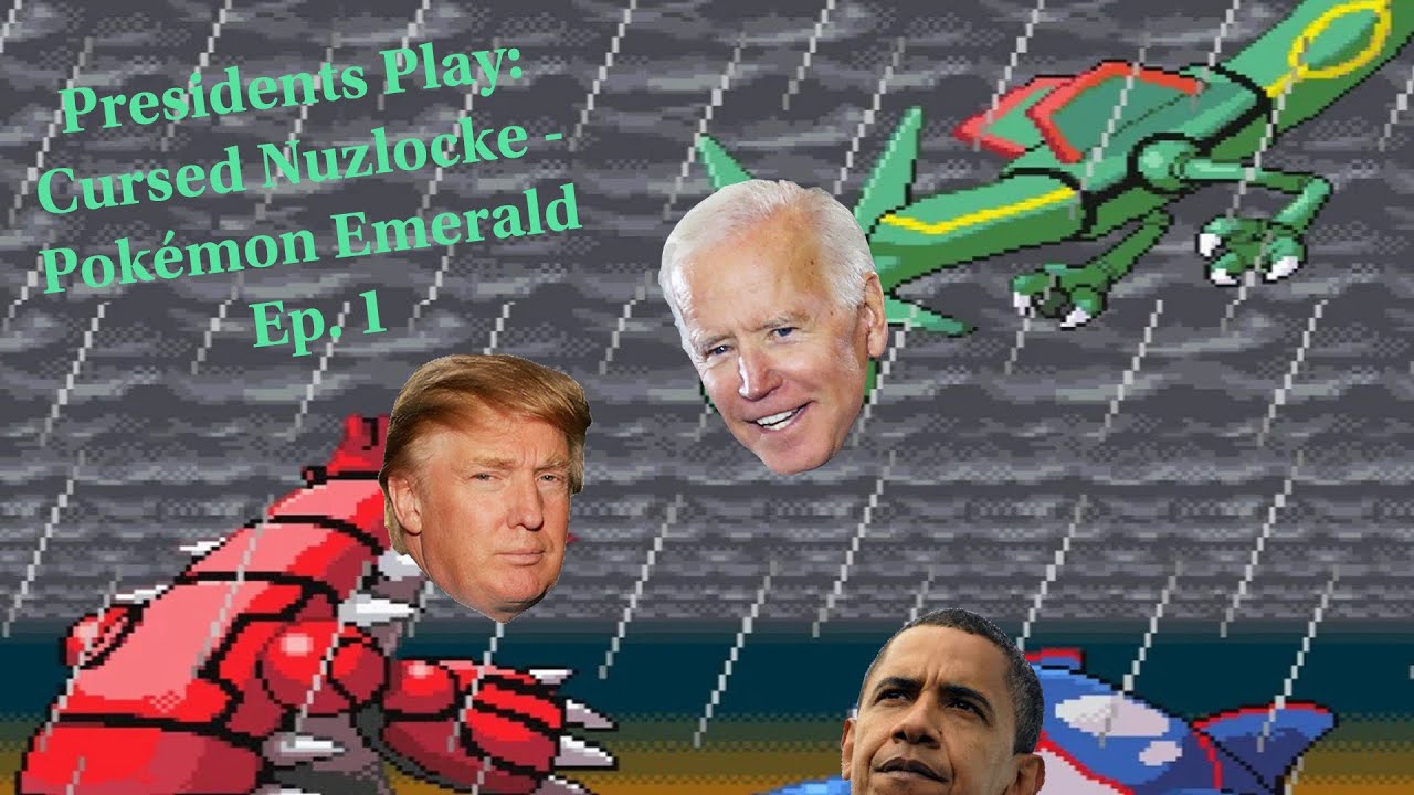 Presidents Play: Cursed Nuzlocke - Pokémon Emerald Ep. 1