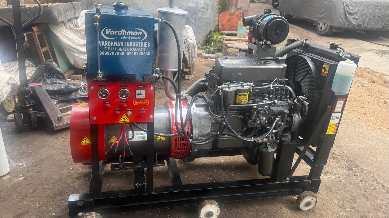 30Kva Tata 407 Turbo engine Generator with full Load testing Karnataka Delivery