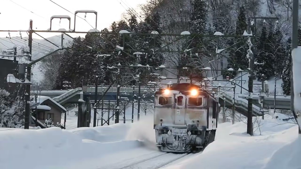 お疲れ！EF64 1030の上越カッター