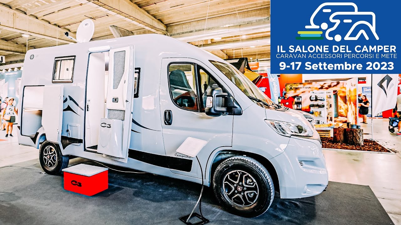 3 PERSON SLEEPER! CAMPERTRE C3 600 HYBRID CONCEPT CAMPER VAN 2024 SALONE DEL CAMPER 2023 PARMA !