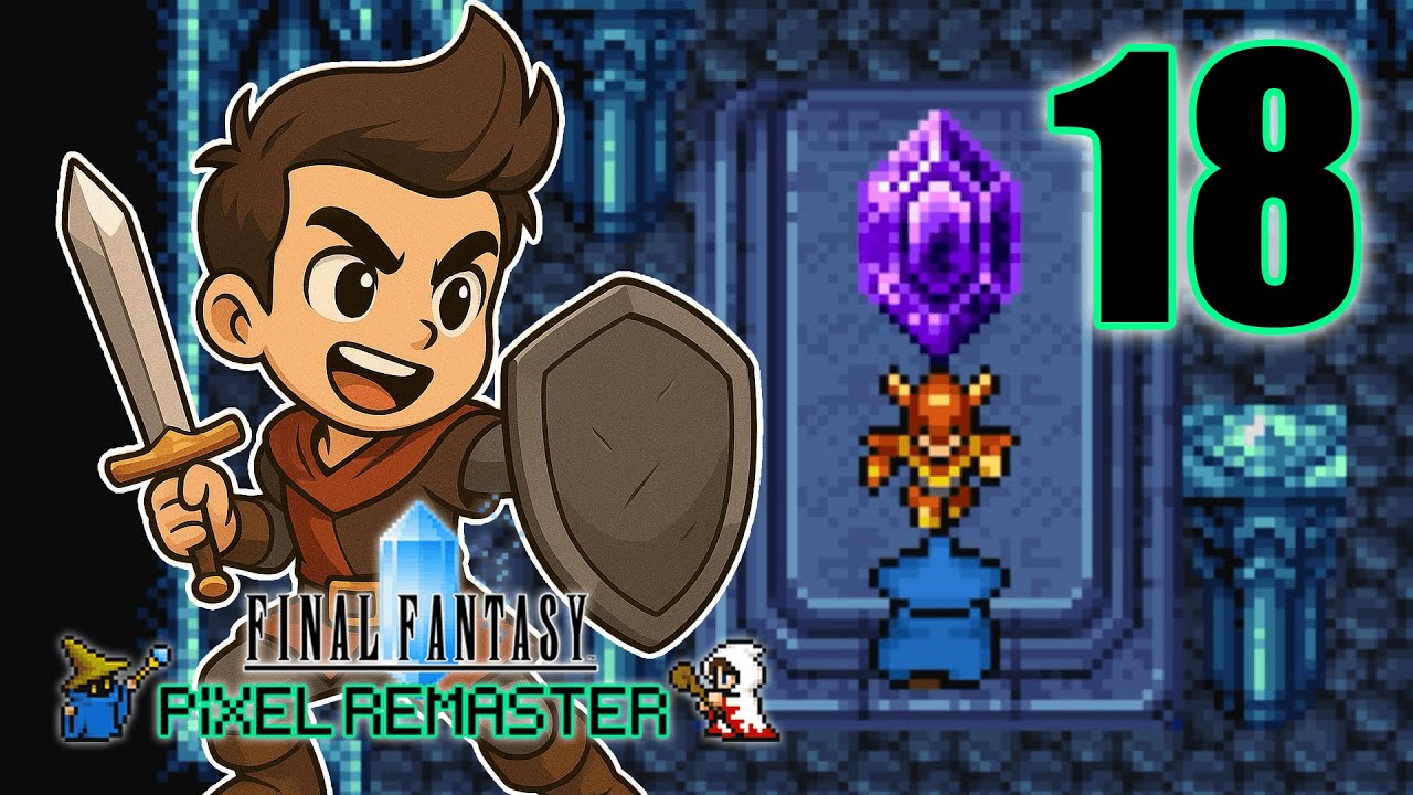 Final Fantasy III Pixel Remaster Walkthrough Strategico Pro ITA EP 18 Mondo dell'Oscurità