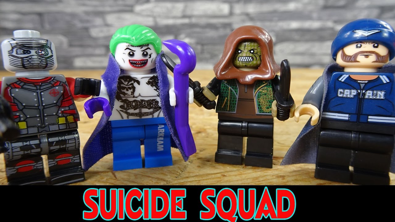SUICIDE SQUAD MINIFIGUREN (kein LEGO)