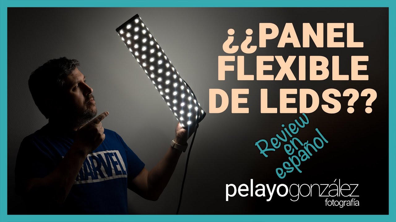 😱 Falcon Eyes RX-18TD - PANEL LED para VÍDEO y FOTOGRAFÍA (¡¡FLEXIBLE!!) . Review en español.