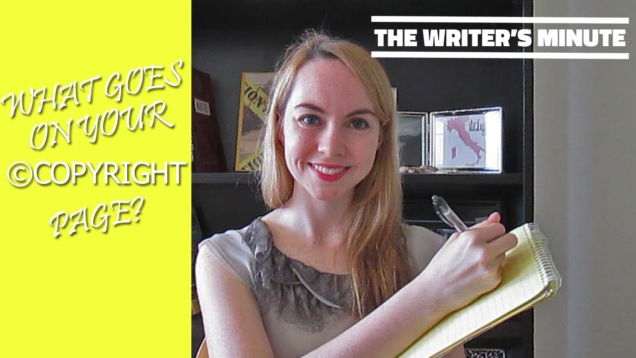 What Goes On A Book's Copyright Page | How to Copyright Your Self-Published Book