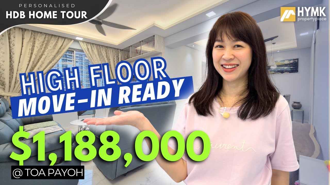 131A Lorong 1 Toa Payoh | 4-Room High Floor Renovated | Singapore HDB BTO | $1,188,000 #home