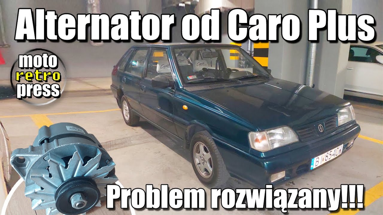 Wstawiliśmy alternator od Caro Plus i problem znikł - Polonez Caro Plus