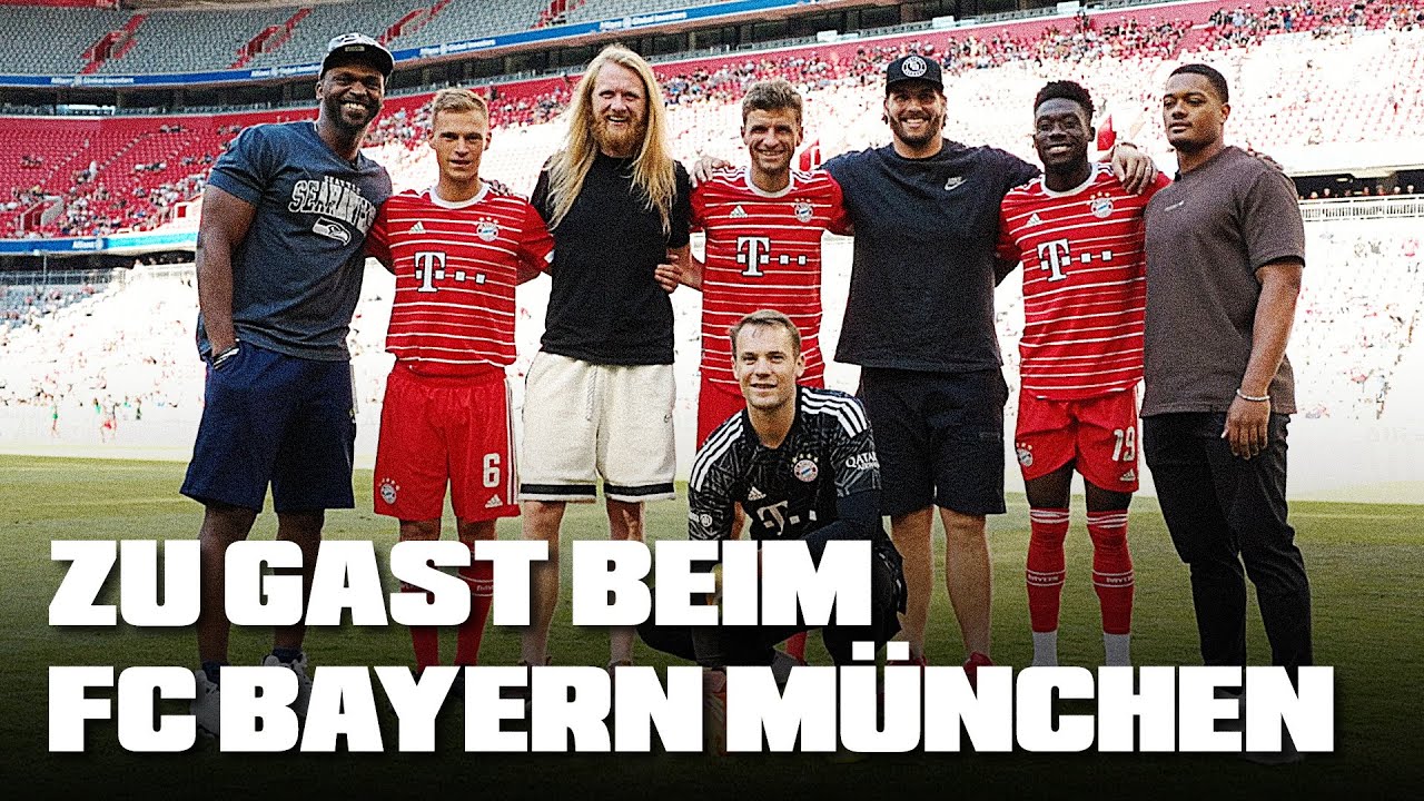 Björn Werner & Icke beim FC Bayern