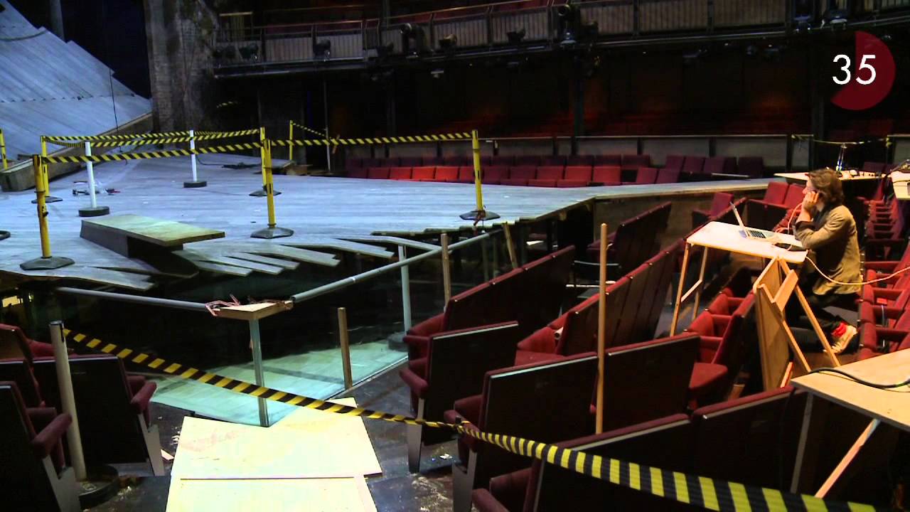 Building the Pool | RSC in 60 Seconds | Royal Shakespeare Company