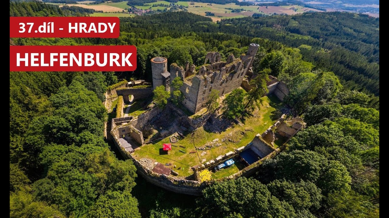 Gotický hrad Helfenburk u Bavorova ( 37.díl -HRADY ) Gol24den