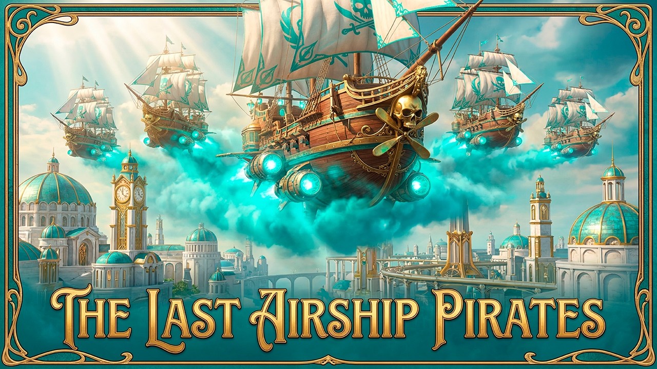 STEAMPUNK PIRATES INVADE THE CITY | THE GREATEST GOLD HEIST | Steampunk Animation