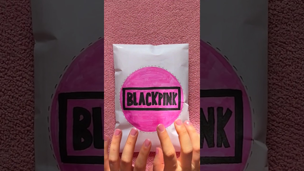 Blackpink blind bag 💕🇰🇷 #diy #blindbagpaper #blindbag #craft #blackpink #blackpinkedit #apt