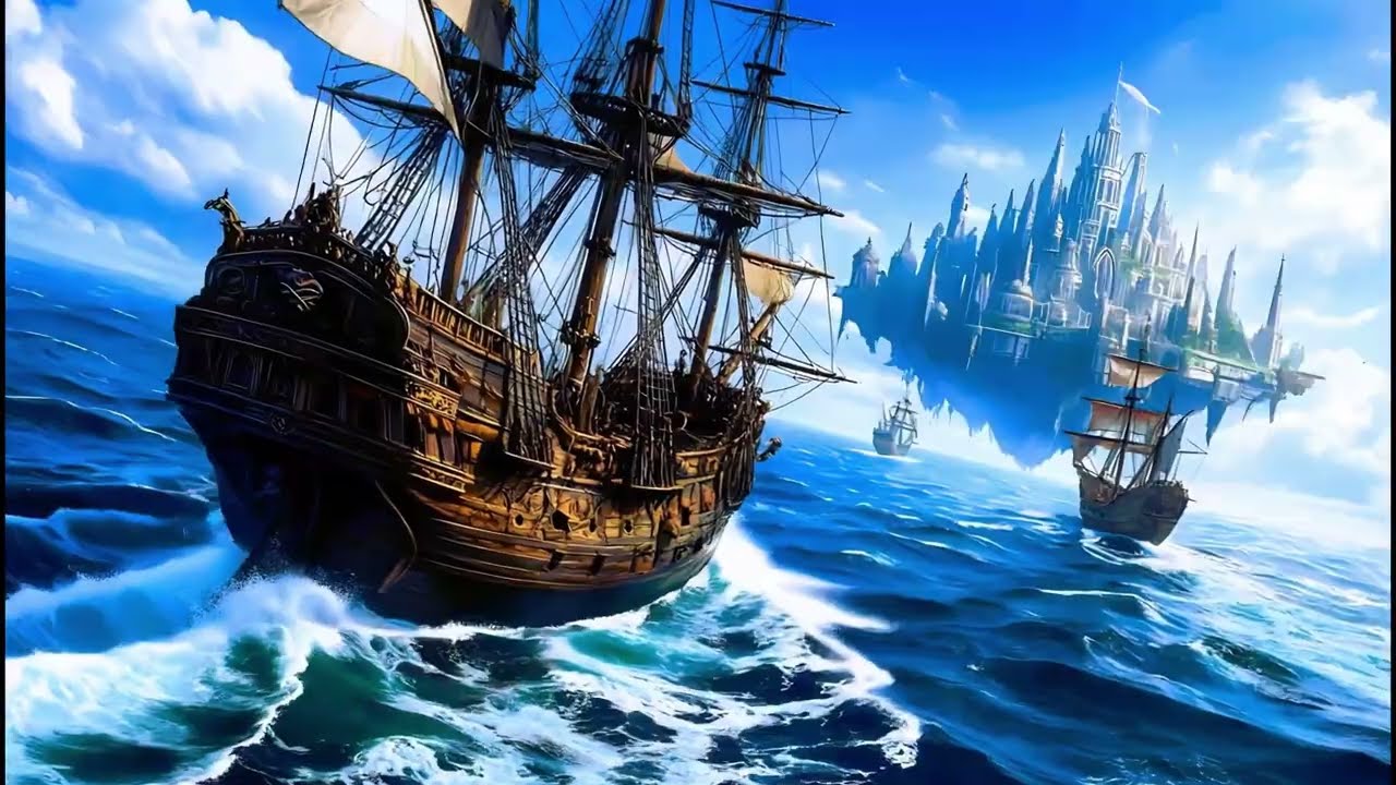 Epic Pirate Ambience 🏴‍☠ | Odyssey to the Edge of the World 4K