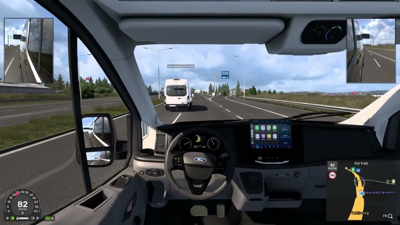 ETS 2 | 1.58 | Ford E-Transit | MOD'lu Oynanış #3 |