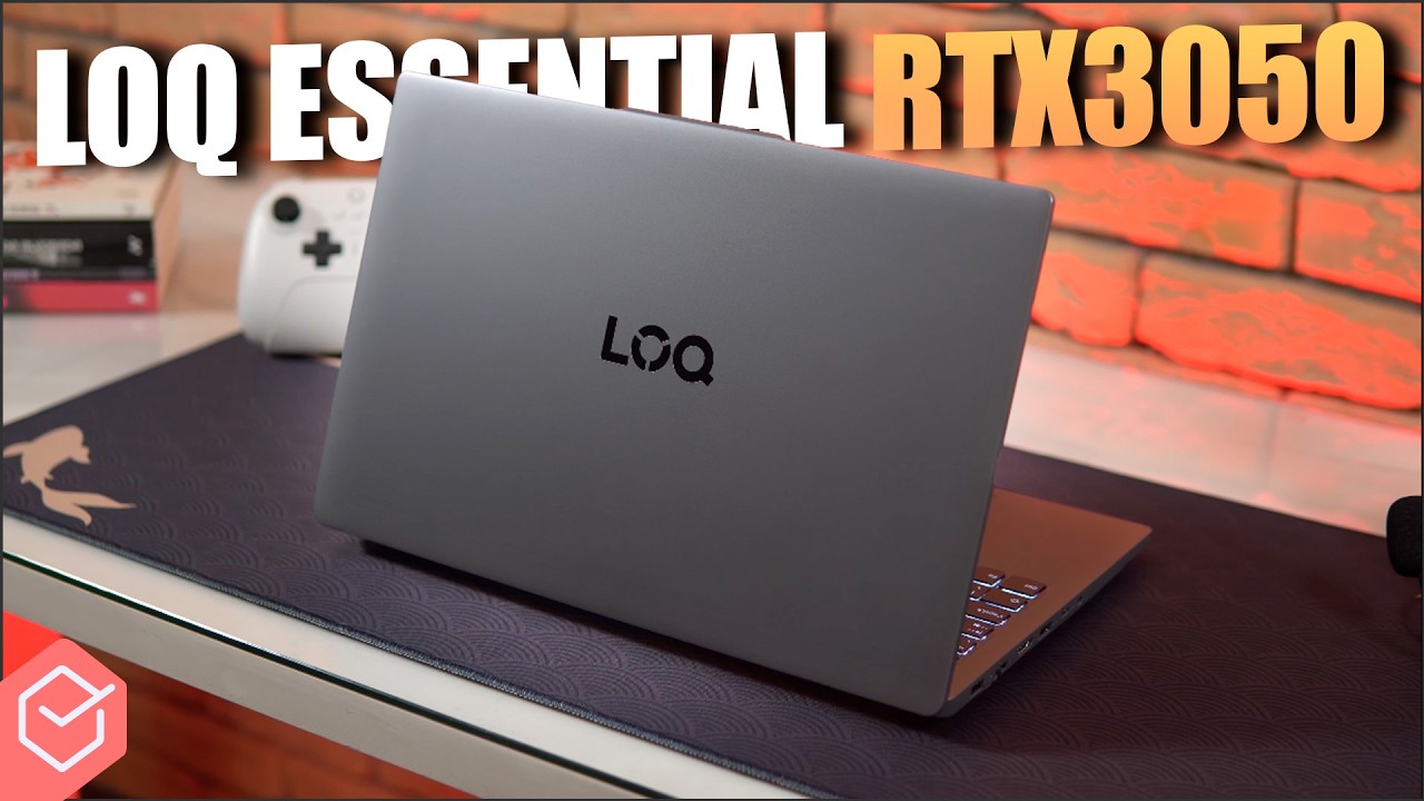 LENOVO LOQ-E com RTX3050 // um NOTEBOOK GAMER BARATO para SUBSTITUIR o LENOVO GAMING 3i